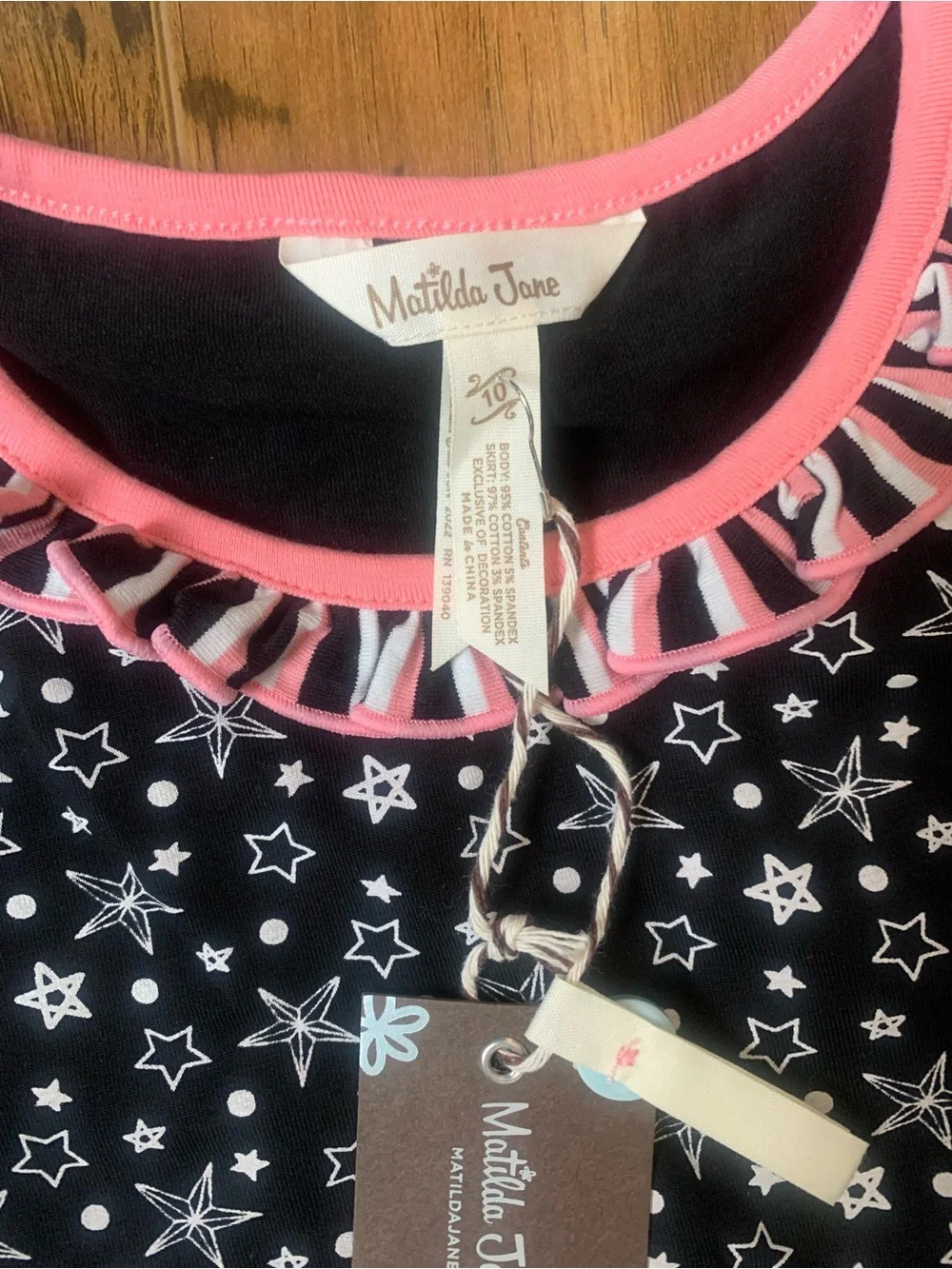 Size 10 Matilda Jane Halloween Fun Dress & Addy Leggings NWT